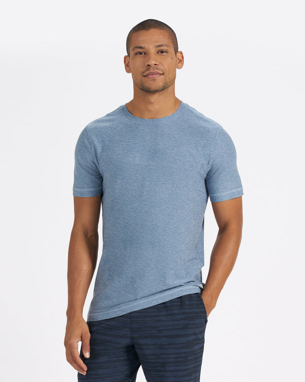 Strato Tech Tee | Cloud Heather