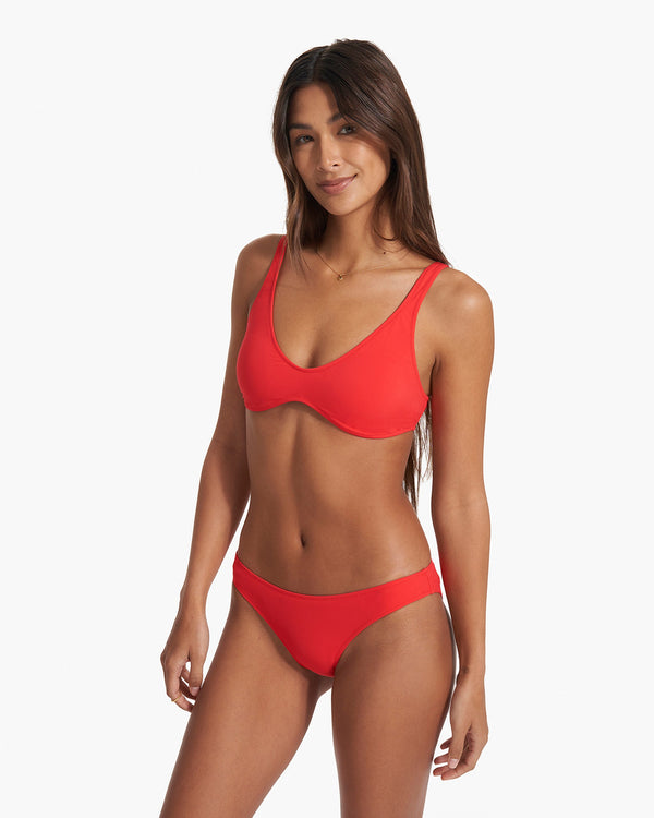 Aqua Triangle Top | Vermillion